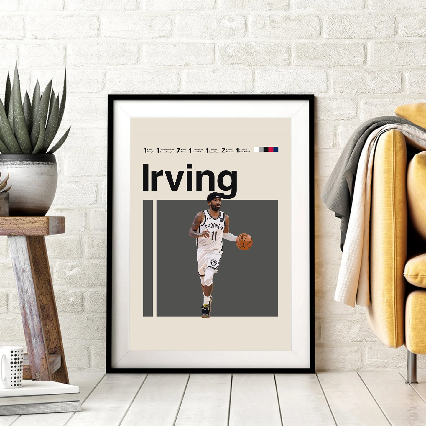 Kyrie Irving Classic Matte Poster