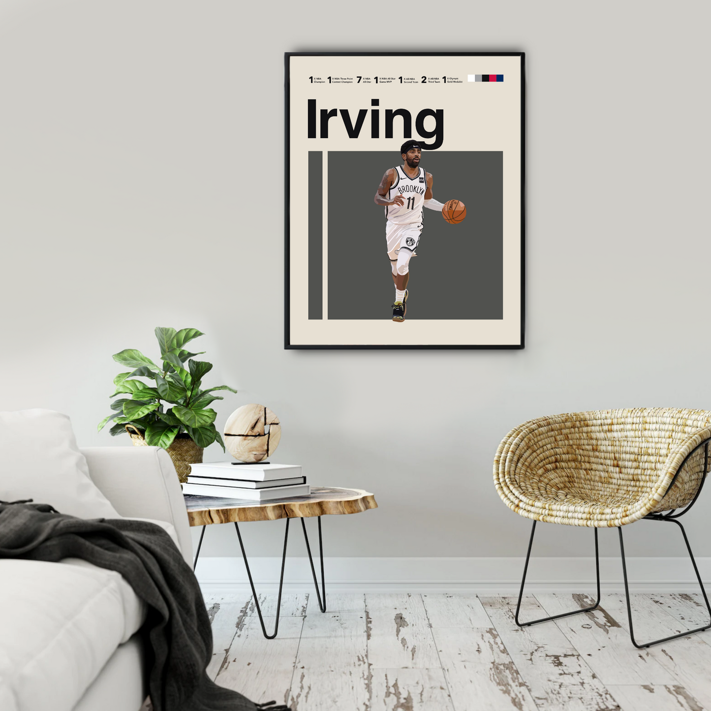 Kyrie Irving Classic Matte Poster