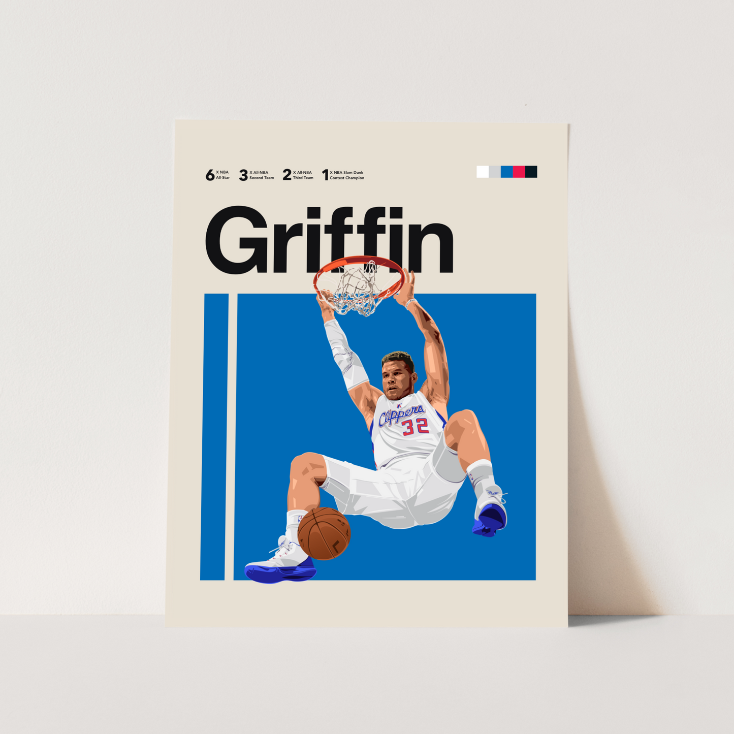 Blake Griffin Classic Matte Poster
