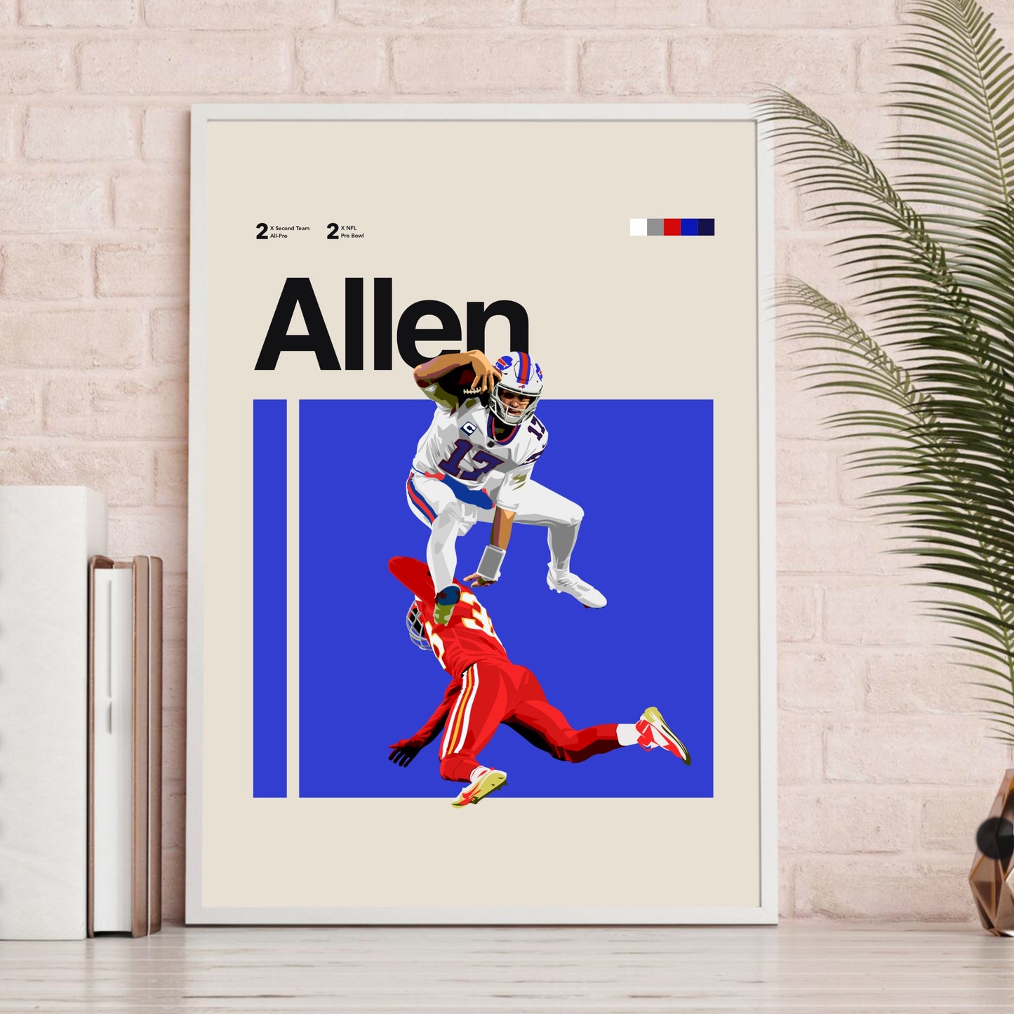 Josh Allen Classic Matte Poster