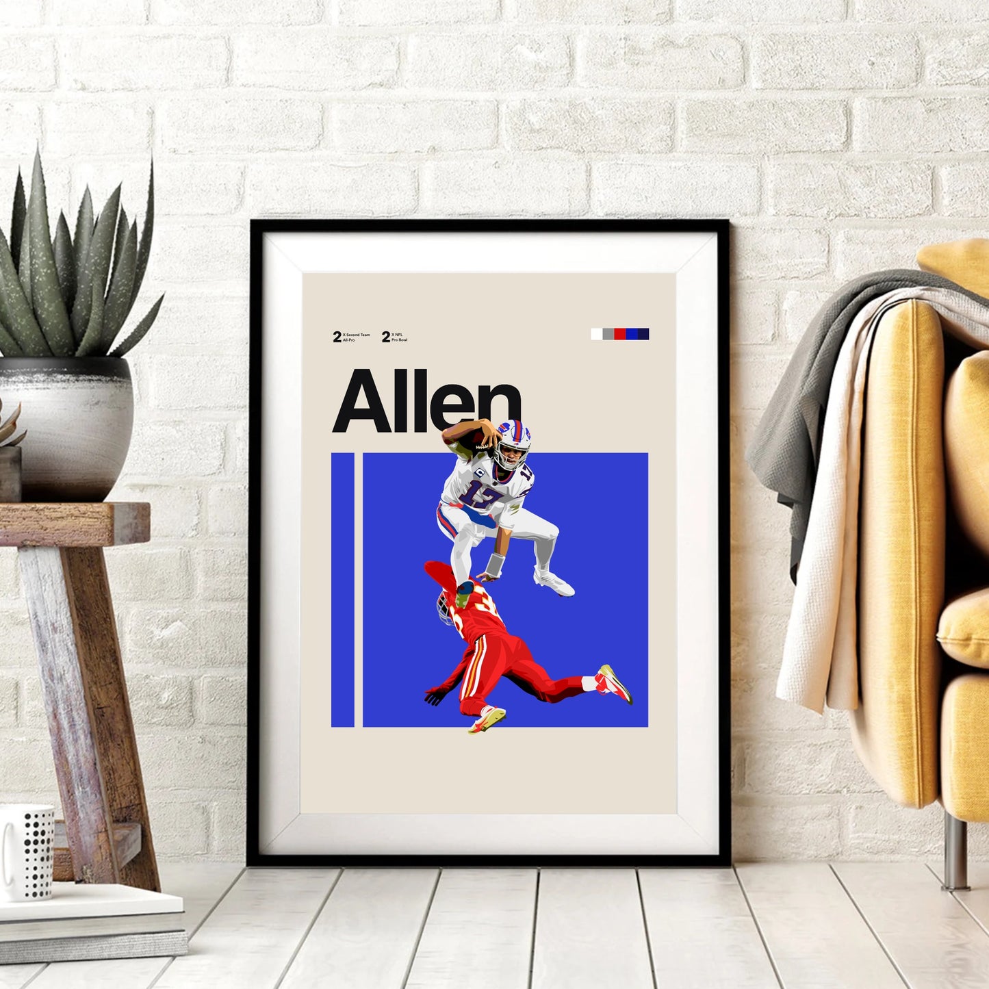Josh Allen Classic Matte Poster