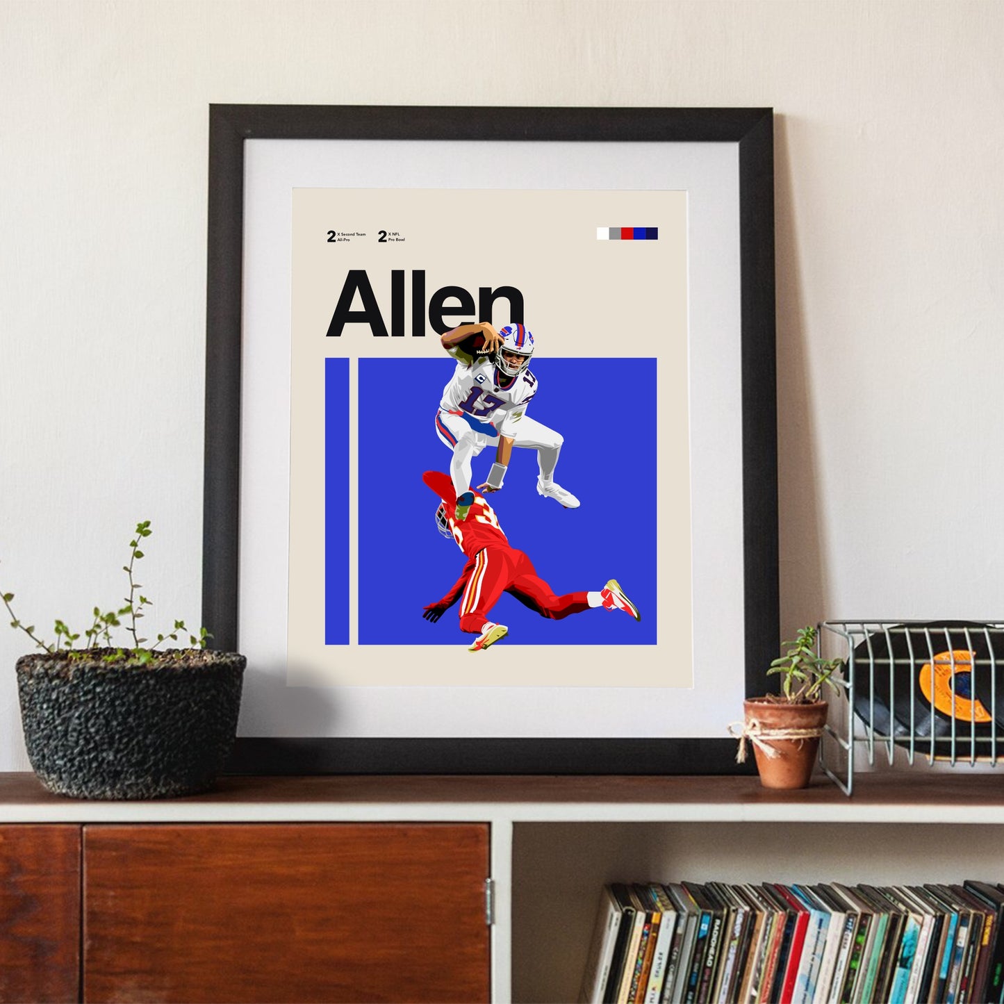 Josh Allen Classic Matte Poster