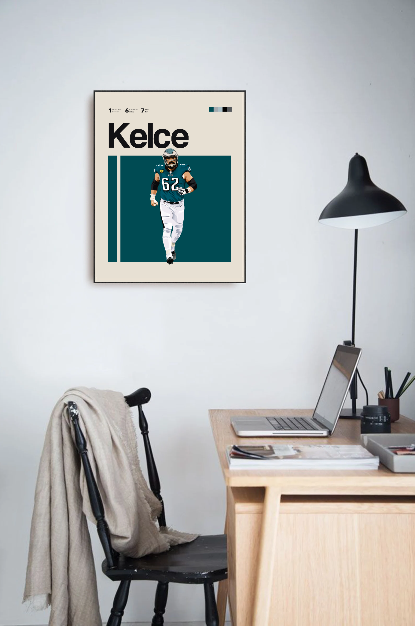 Jason Kelce Classic Matte Poster