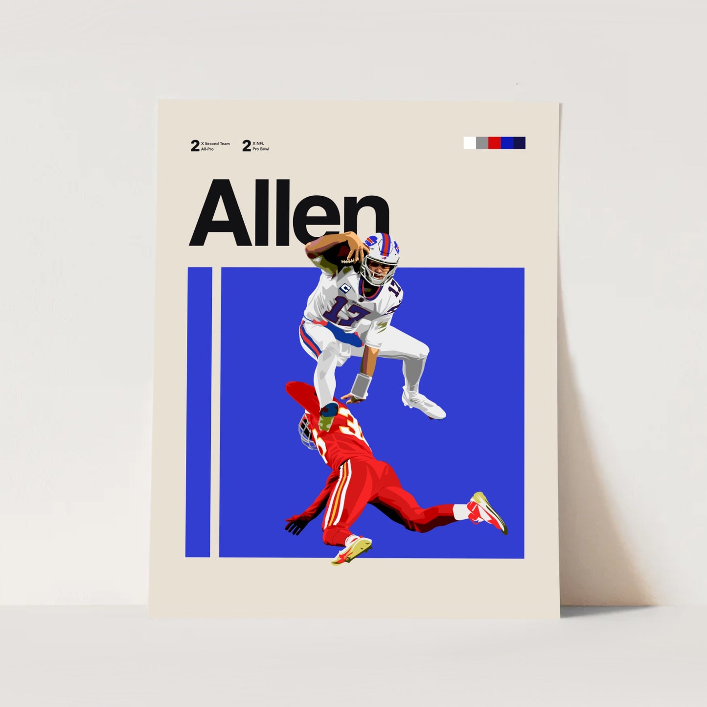 Josh Allen Classic Matte Poster