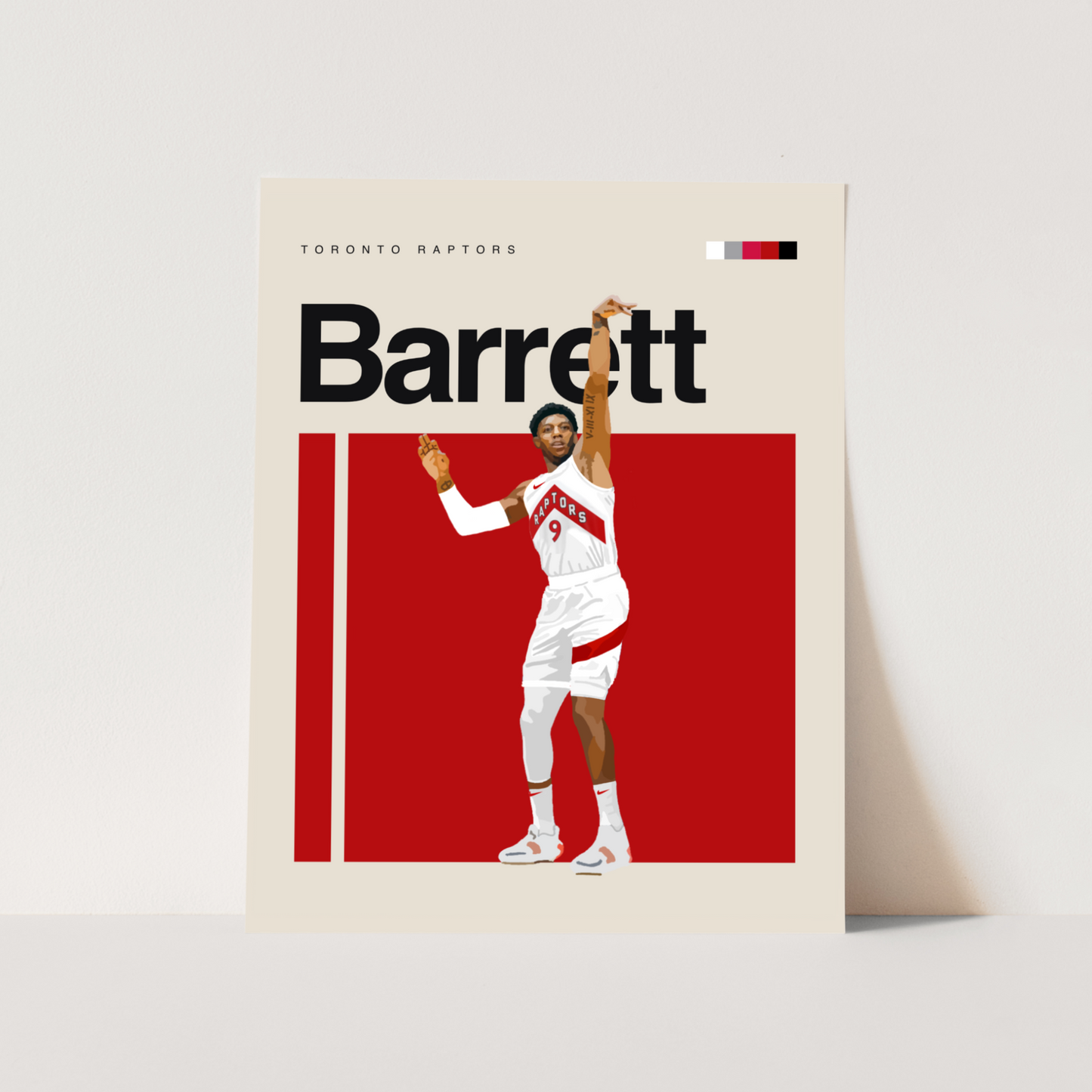 RJ Barrett Classic Matte Poster