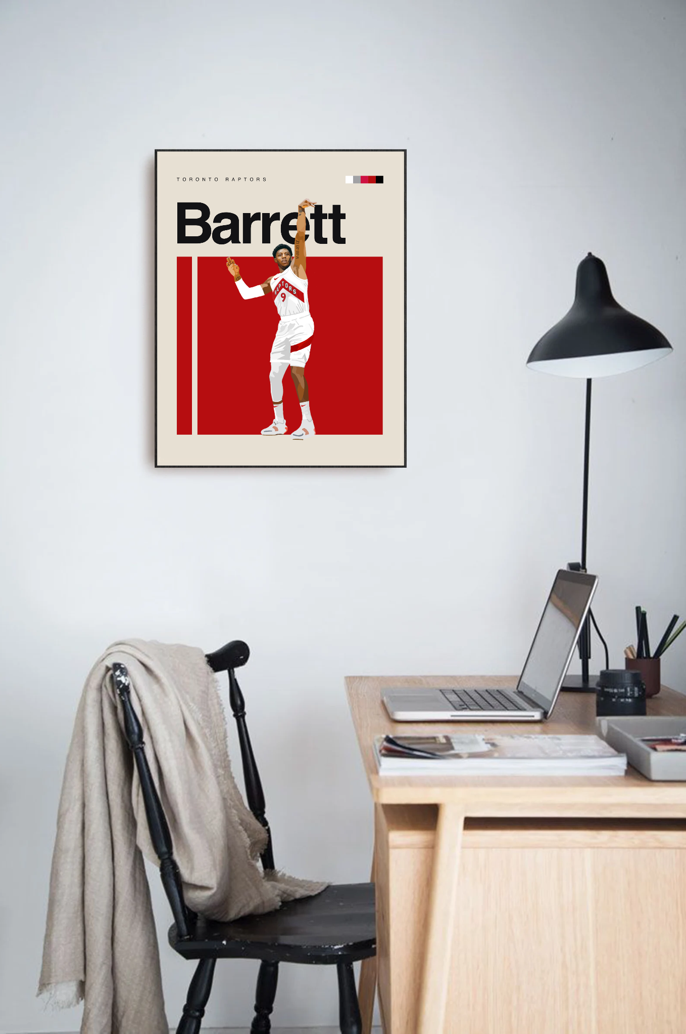 RJ Barrett Classic Matte Poster