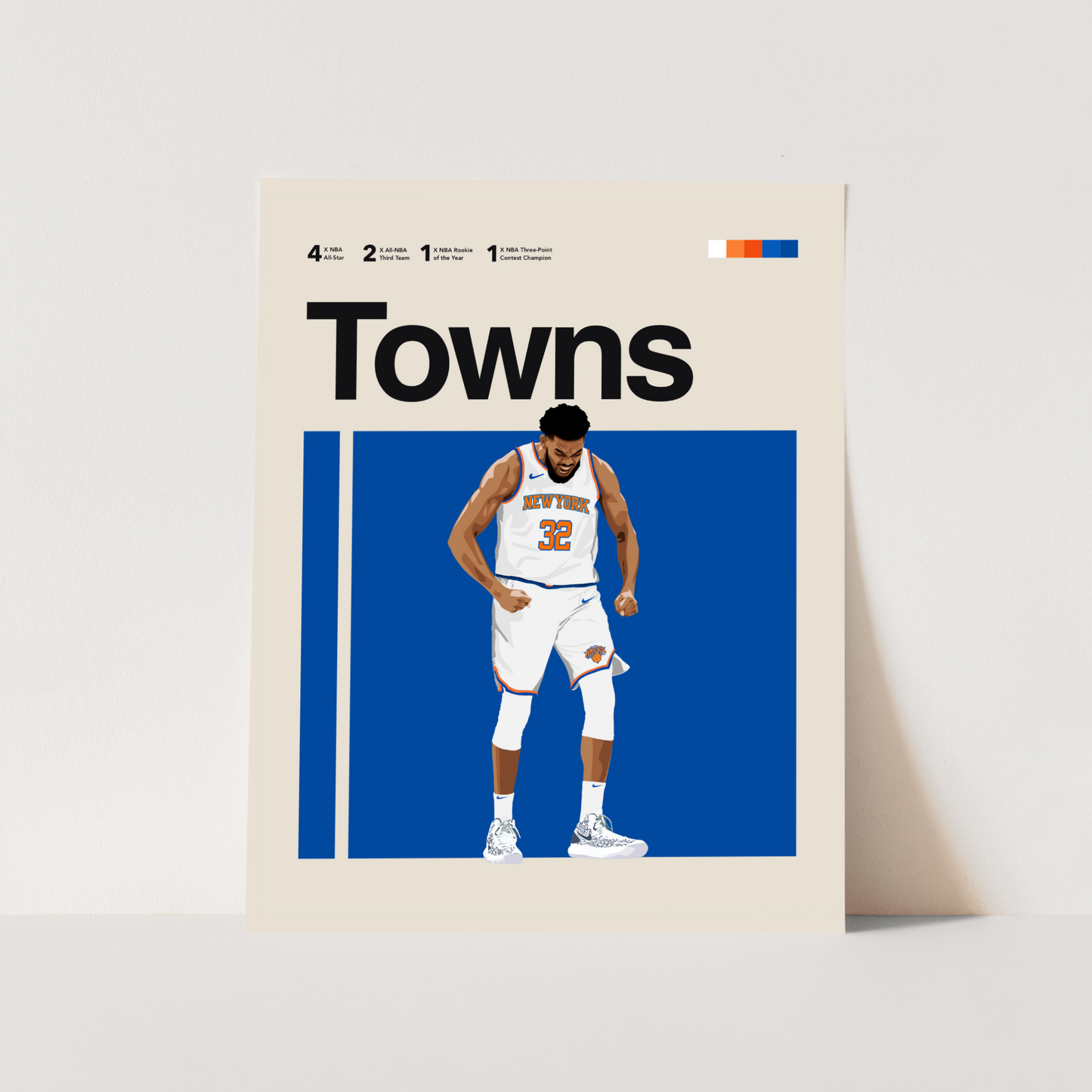 Karl Anthony Towns Classic Matte Poster