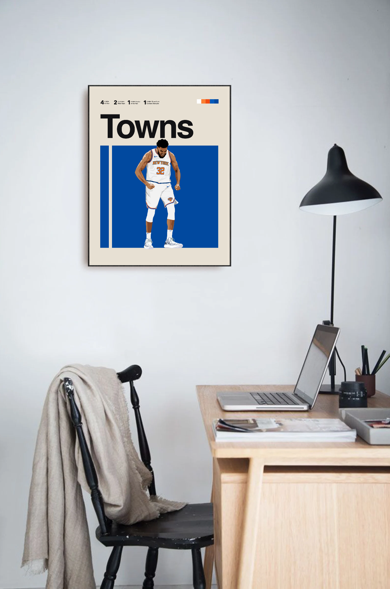 Karl Anthony Towns Classic Matte Poster
