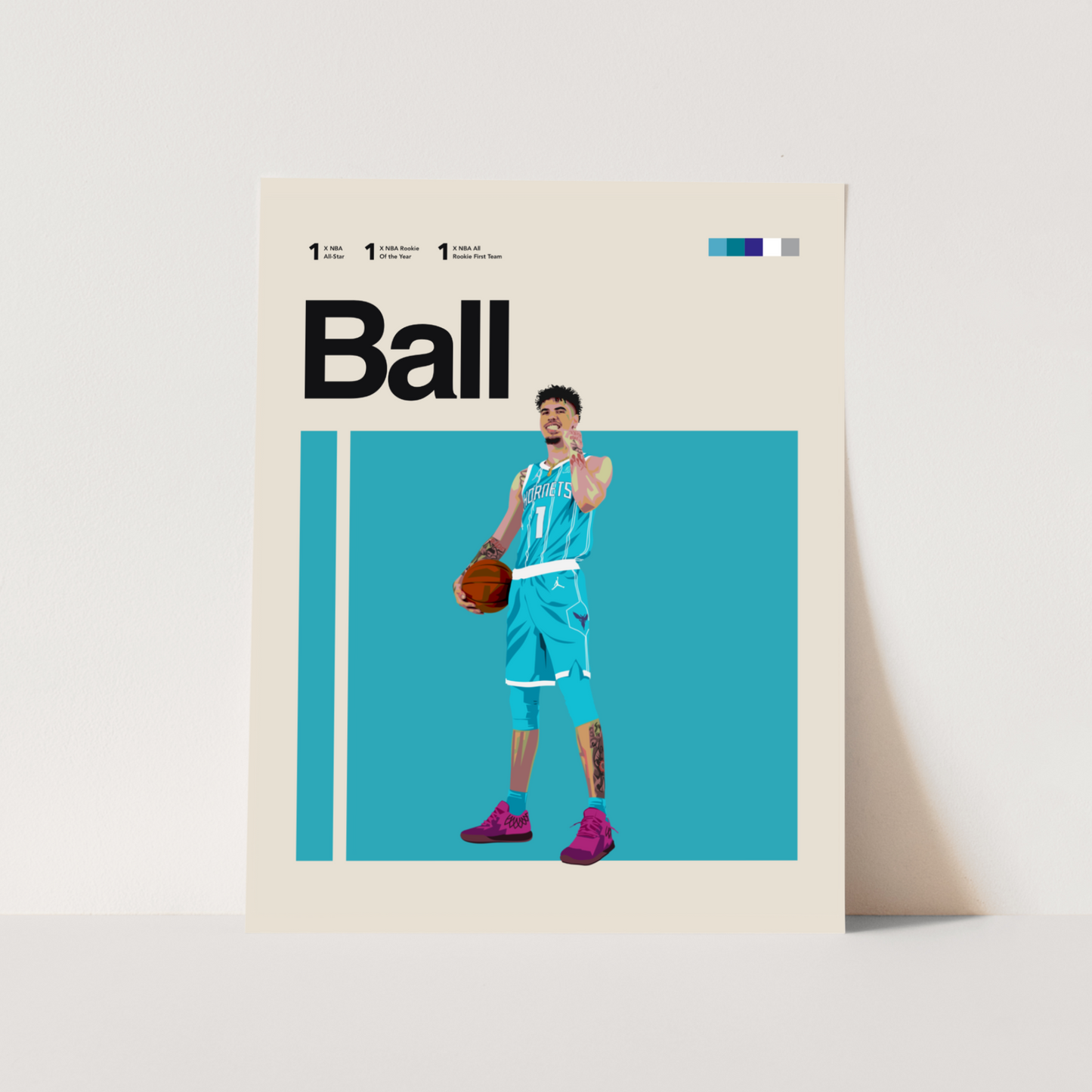 Lamelo Ball Classic Matte Poster