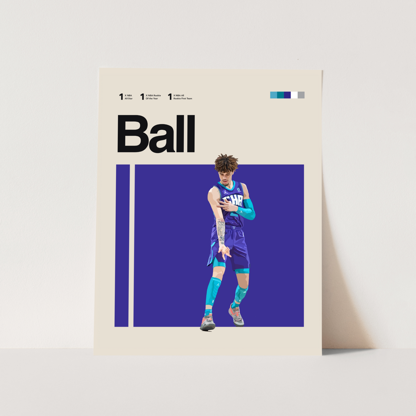 Lamelo Ball Classic Matte Poster
