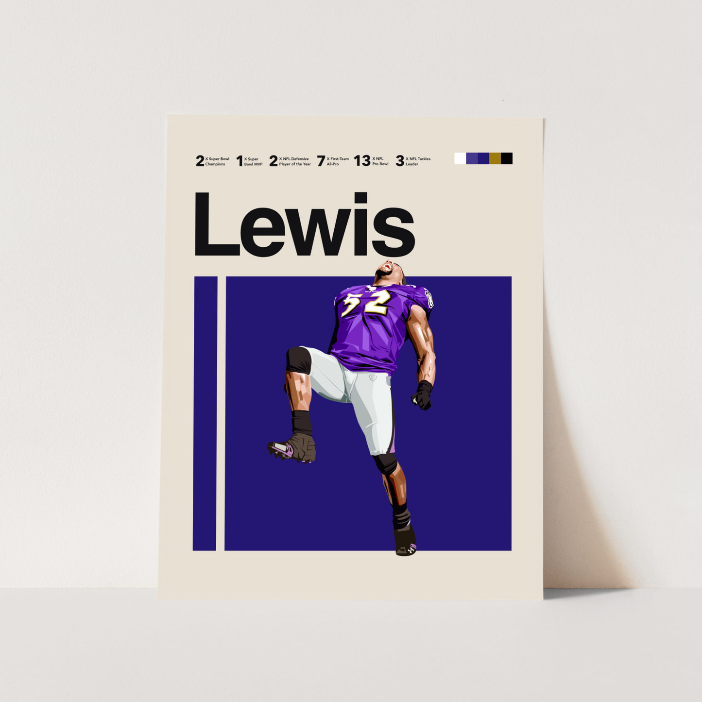RAY LEWIS POSTER
