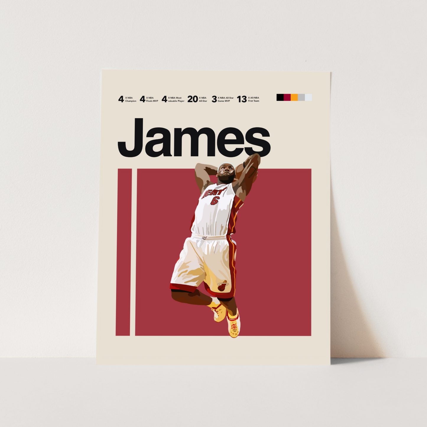 LEBRON JAMES POSTER