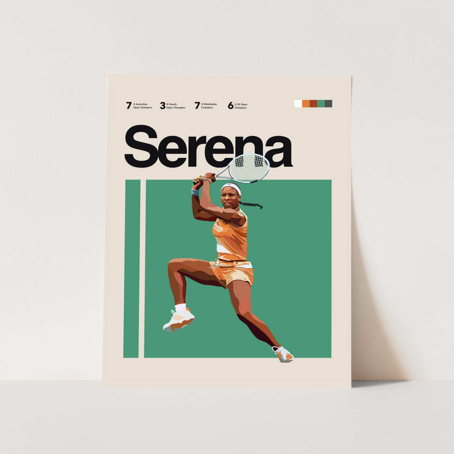 SERENA WILLIAMS POSTER