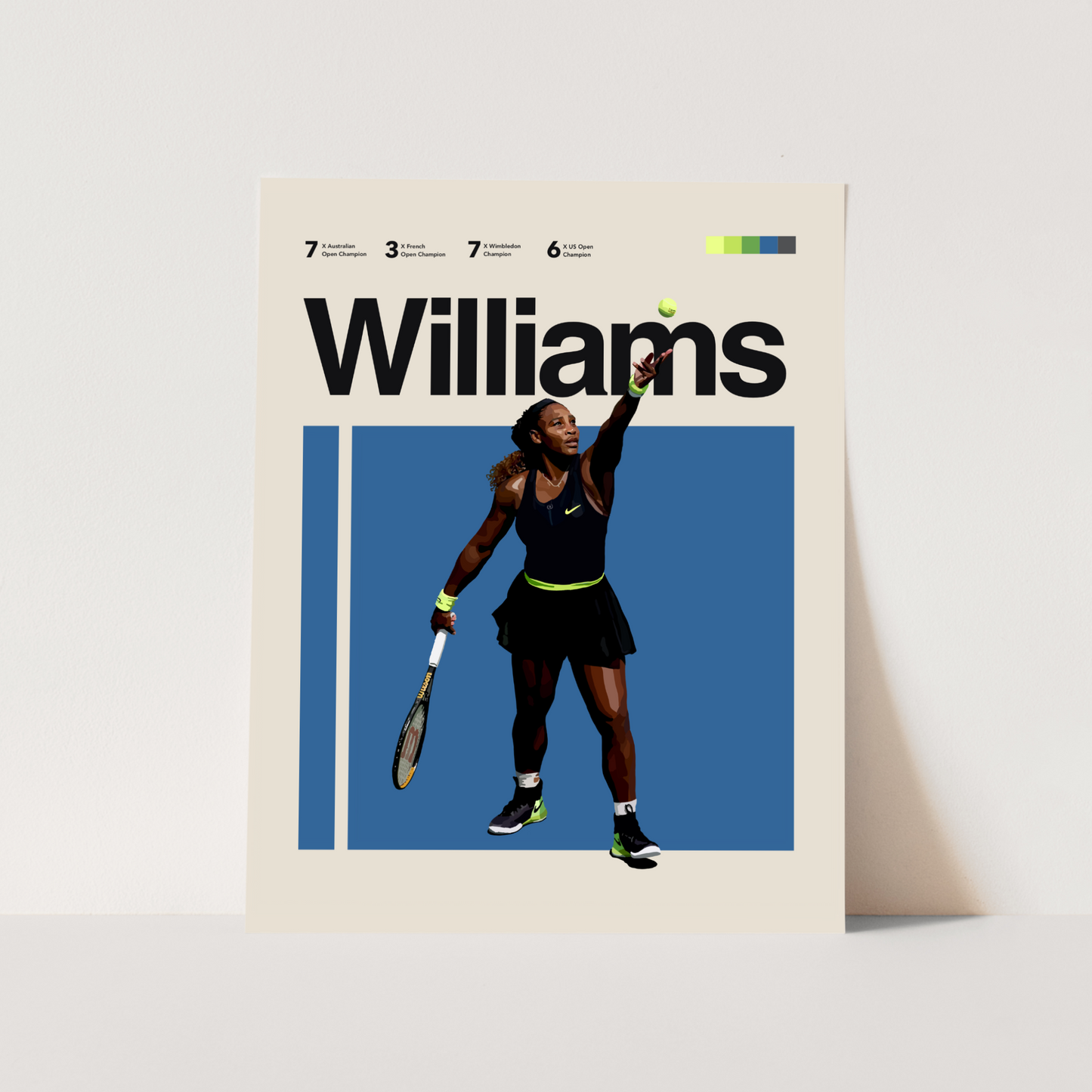 SERENA WILLIAMS POSTER