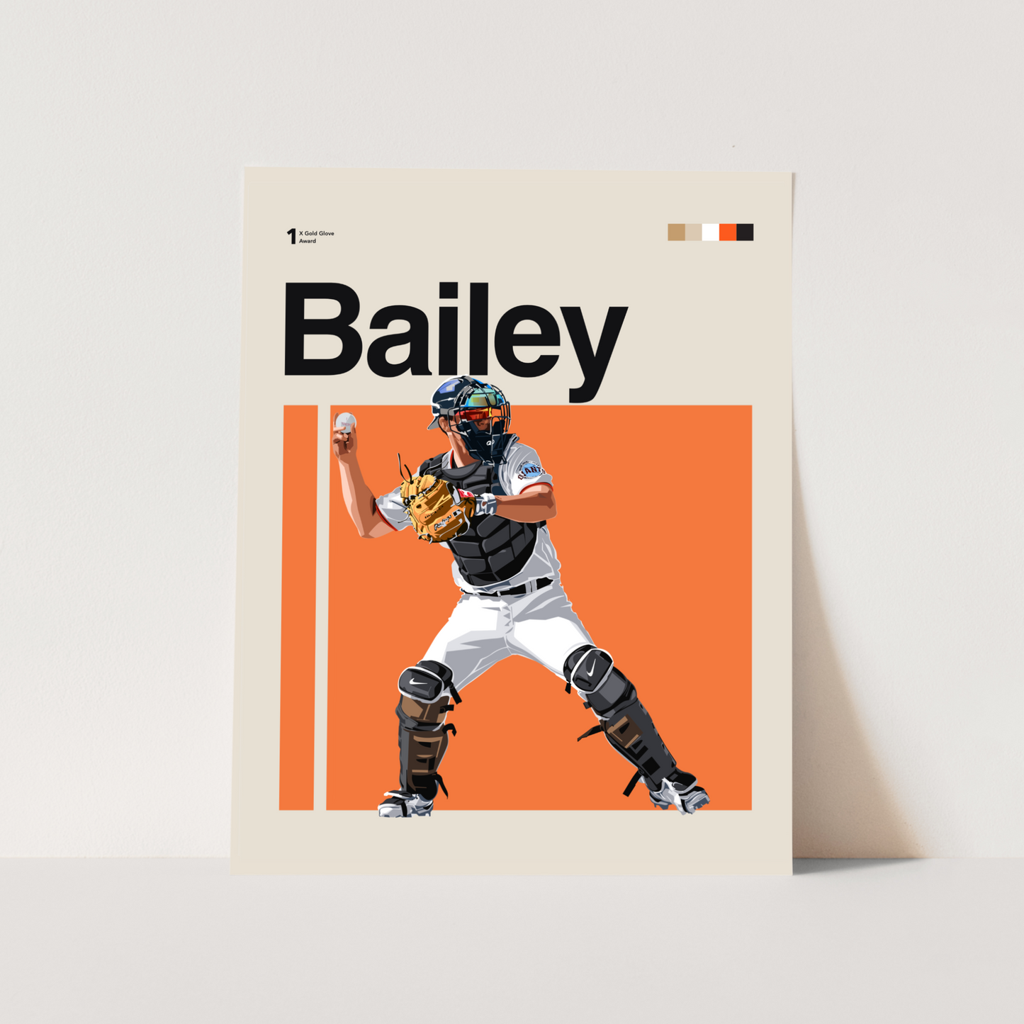 Patrick Bailey Classic Matte Poster