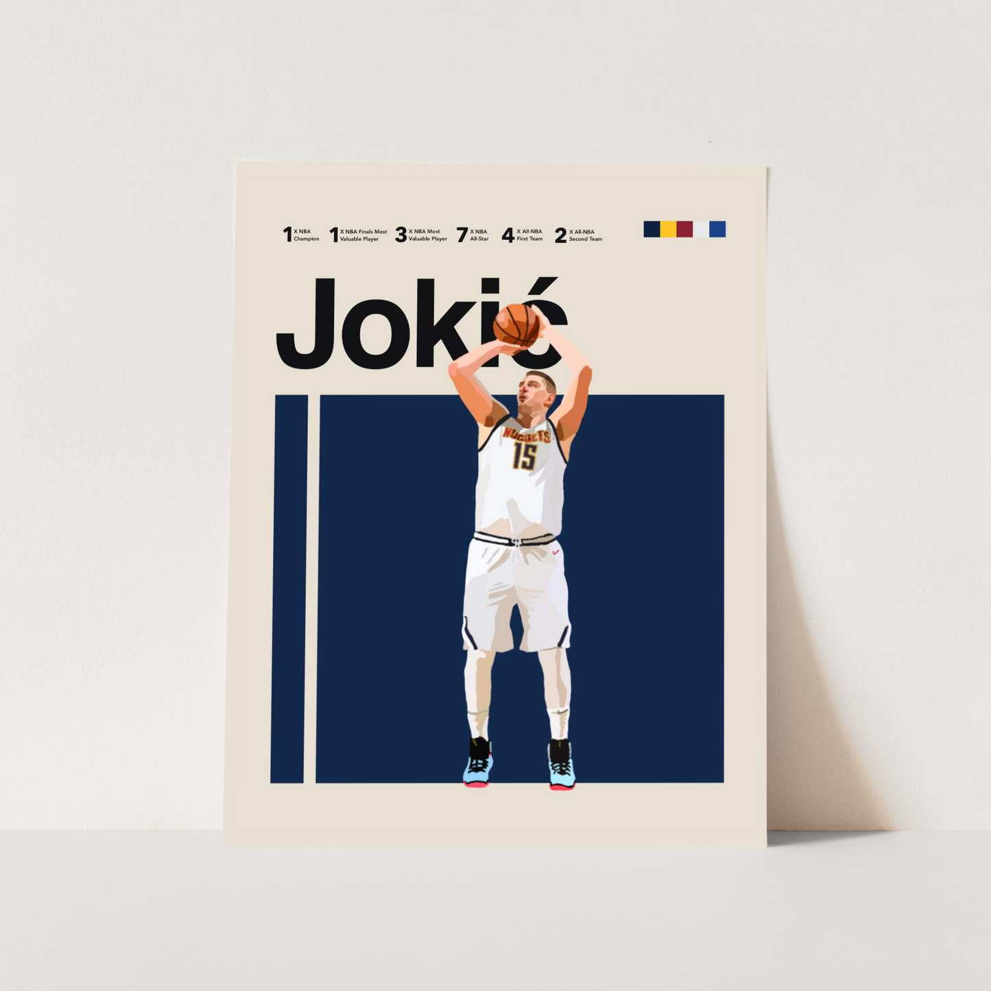 Nikola Jokić Classic Matte Poster