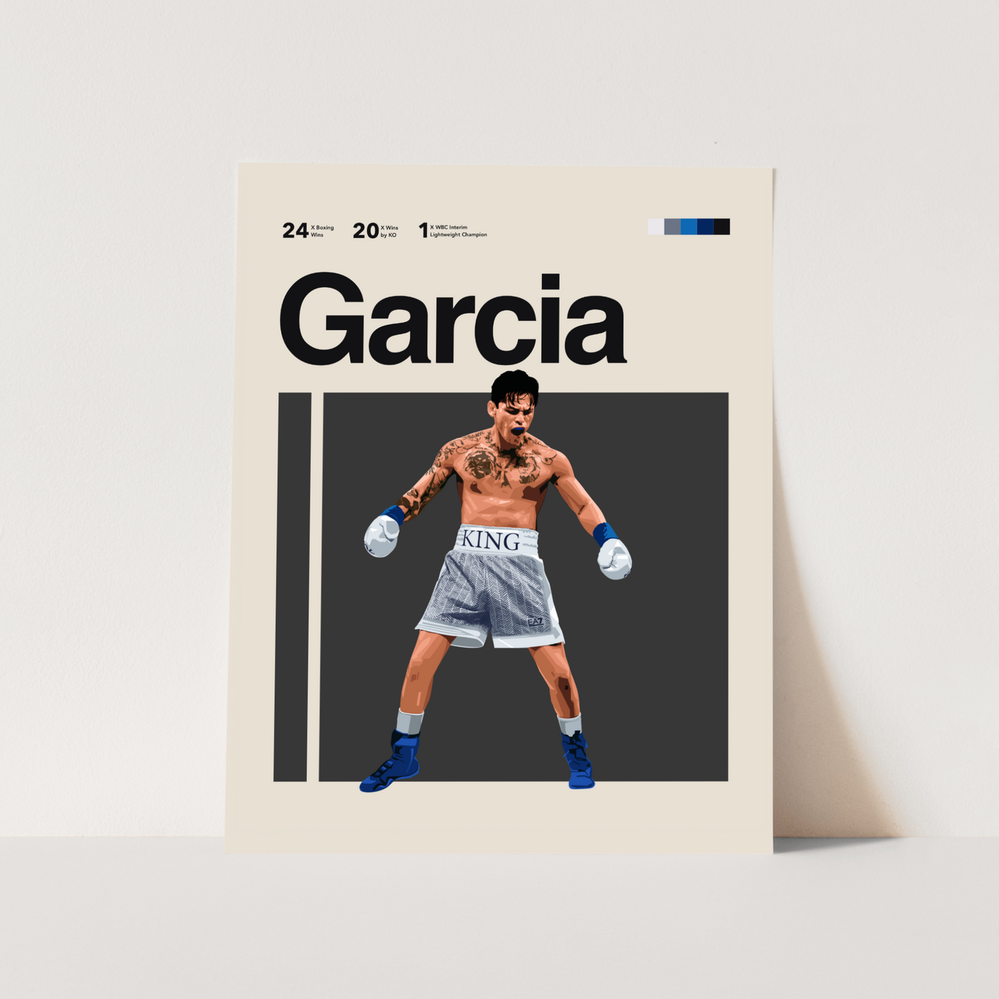 Ryan Garcia Classic Matte Poster