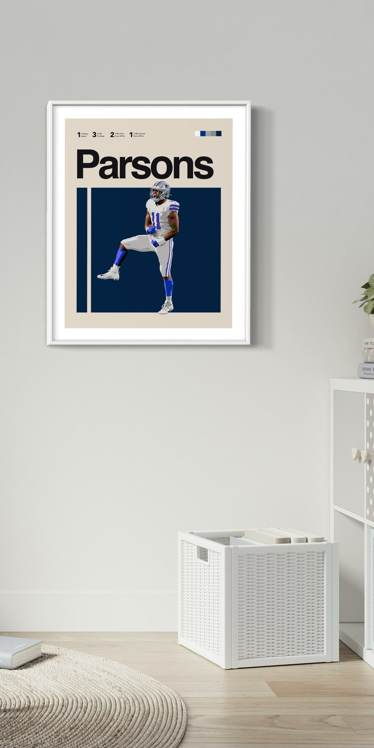 Micah Parsons Classic Matte Poster