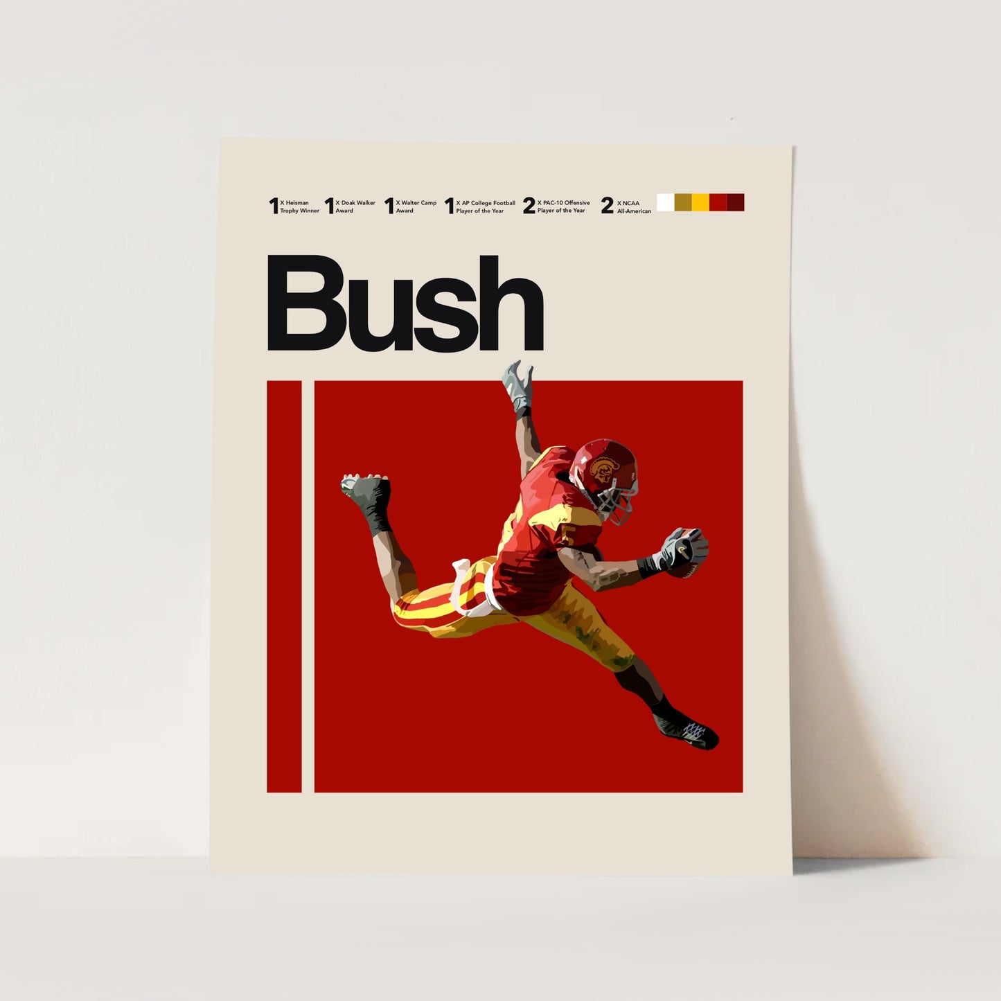 Reggie Bush Classic Matte Poster