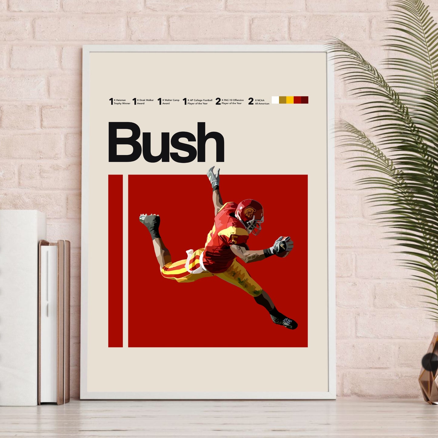 Reggie Bush Classic Matte Poster