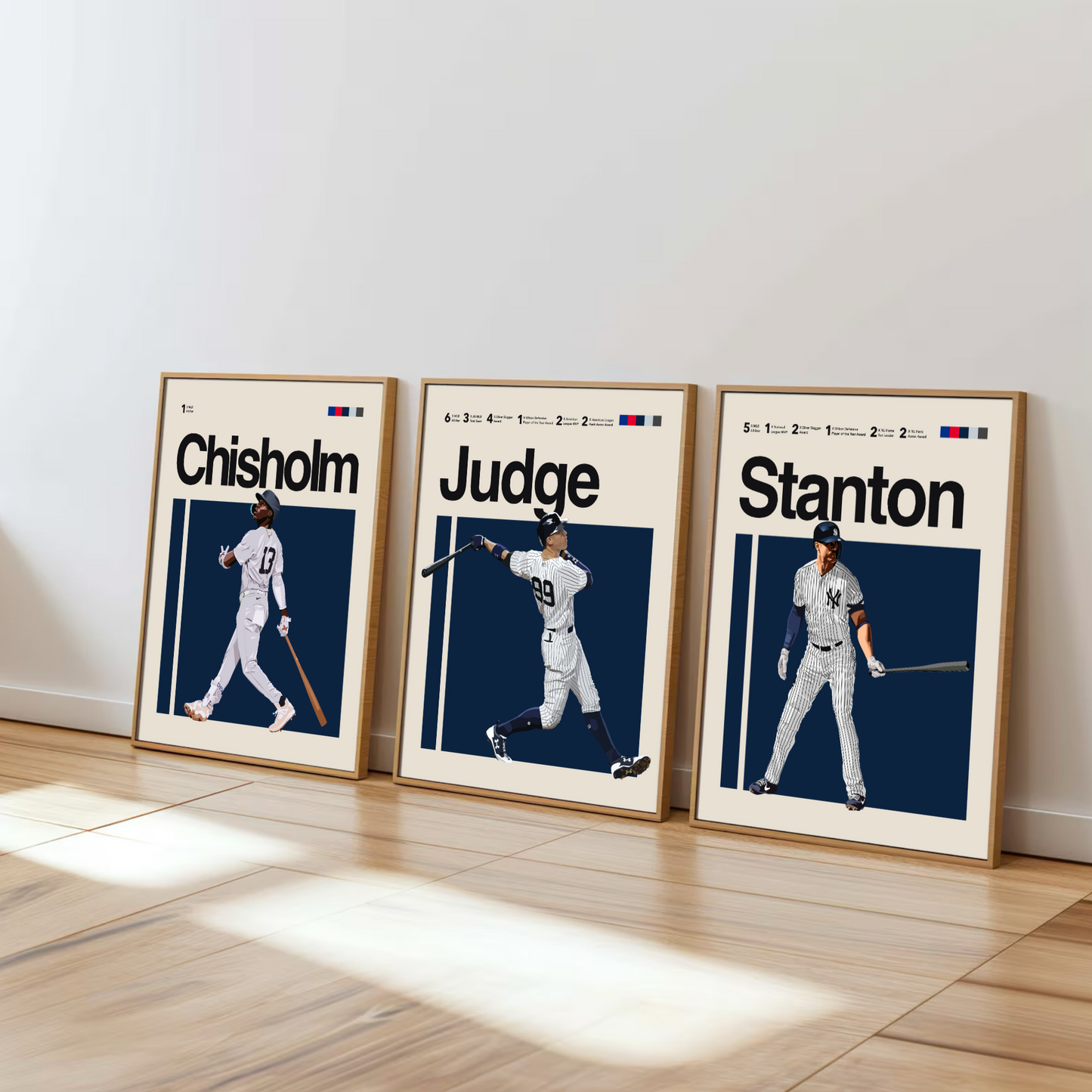 New York Yankees Baseball Bundle | Judge, Chisholm, and Stanton