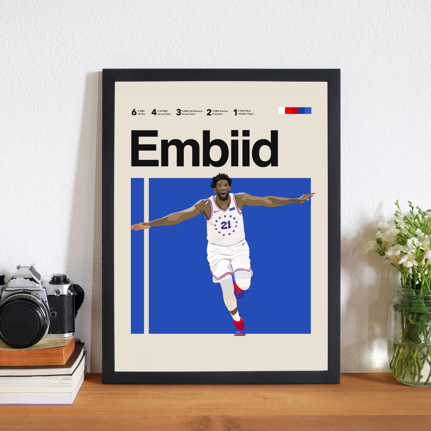 Philadelphia 76ers Basketball Bundle | Embiid, Maxey and George