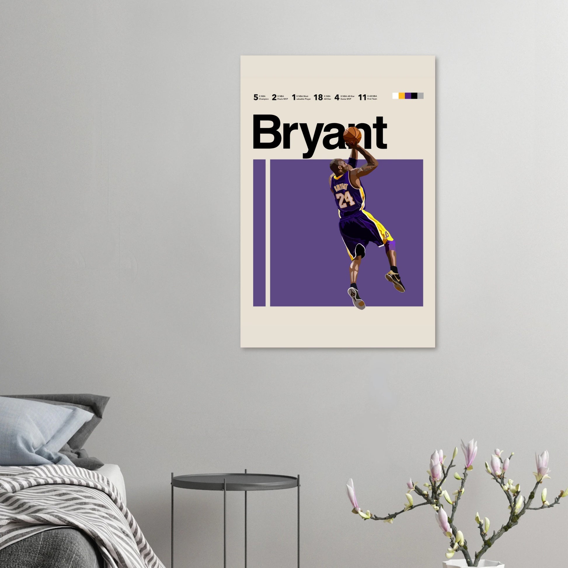 Kobe Bryant Physical Poster – ShootYourShotArt