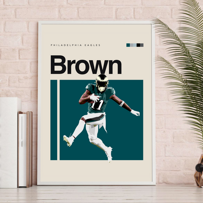 A.J. BROWN POSTER