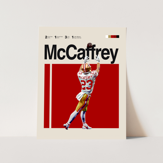 CHRISTIAN MCCAFREY POSTER