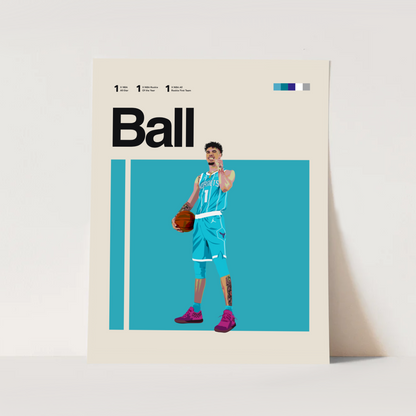 LAMELO BALL POSTER