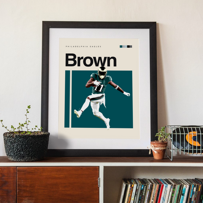 A.J. BROWN POSTER