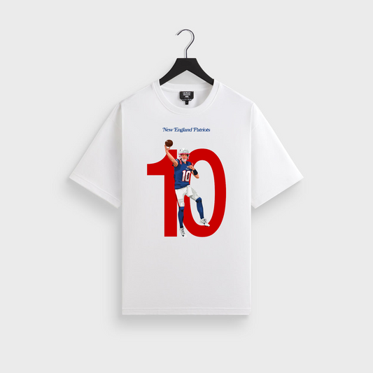 Drake Maye Heavyweight Crewneck T-Shirt