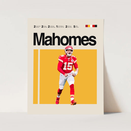 PATRICK MAHOMES POSTER