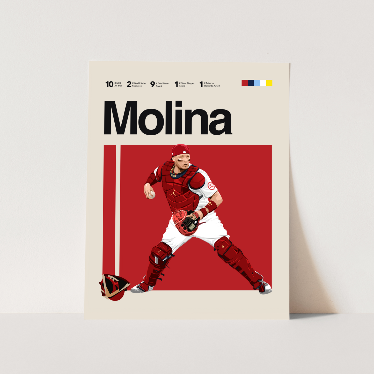 YADIER MOLINA POSTER