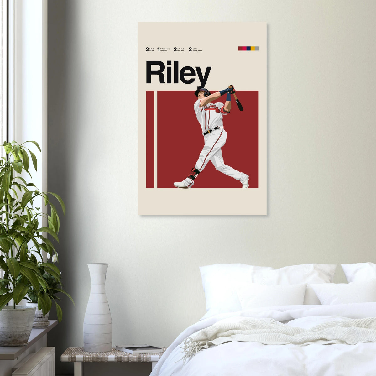 Austin Riley Funko Austin Riley Classic Matte Poster – ShootYourShotArt