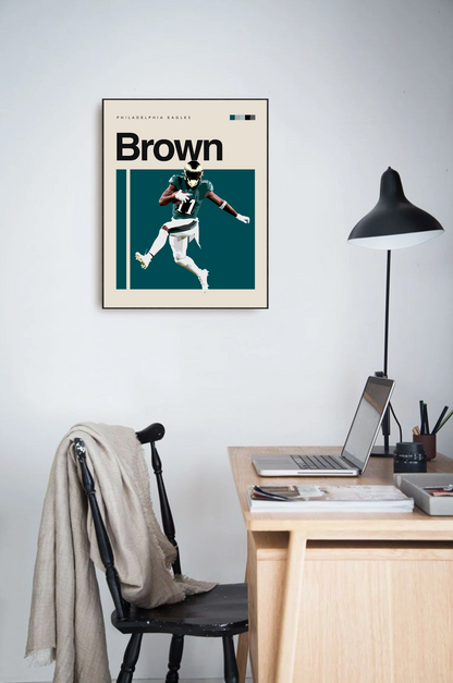 A.J. BROWN POSTER