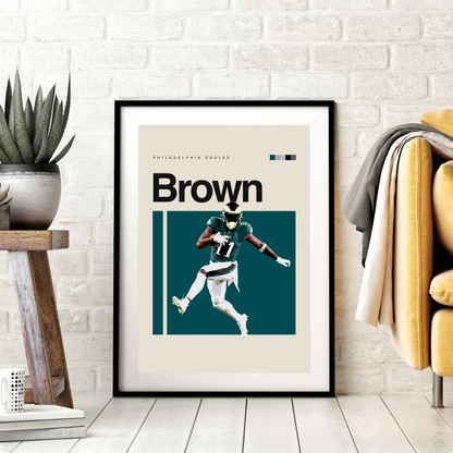 A.J. BROWN POSTER