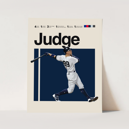 AARON JUDGE POSTER