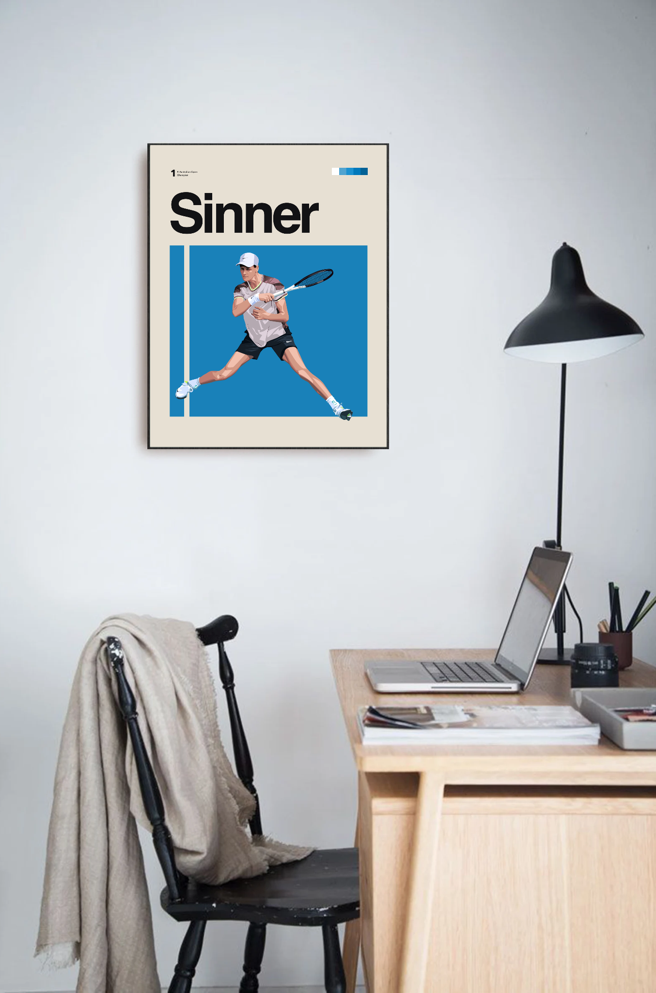 JANNIK SINNER POSTER