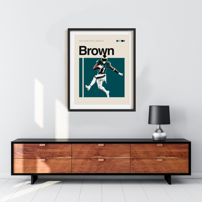 A.J. BROWN POSTER