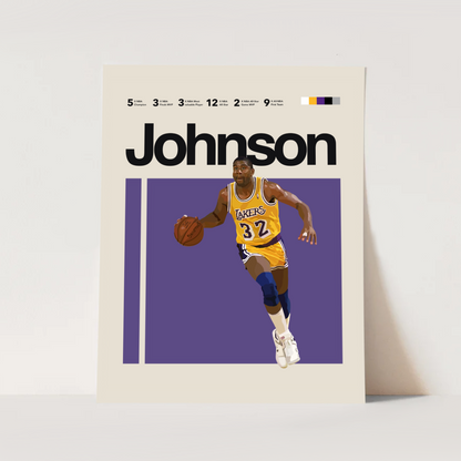 MAGIC JOHNSON POSTER