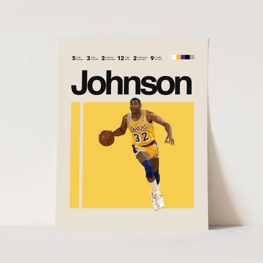 MAGIC JOHNSON POSTER