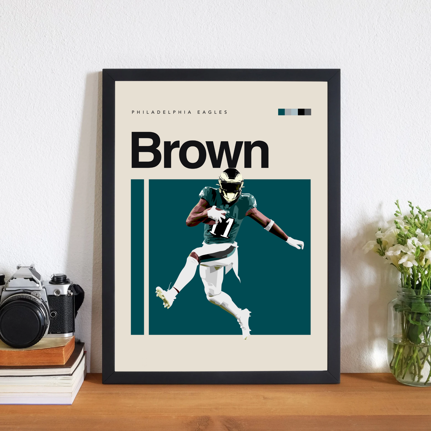 A.J. BROWN POSTER