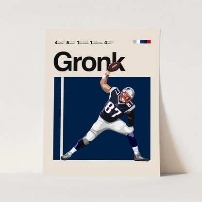 ROBERT GRONKOWSKI POSTER