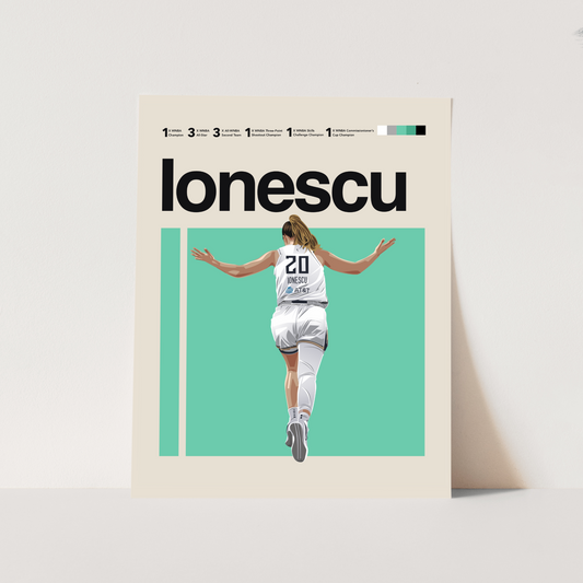 SABRINA IONESCU POSTER