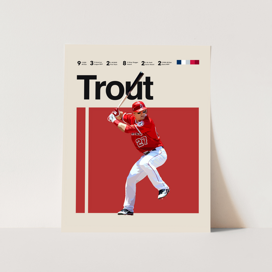 MIKE TROUT POSTER