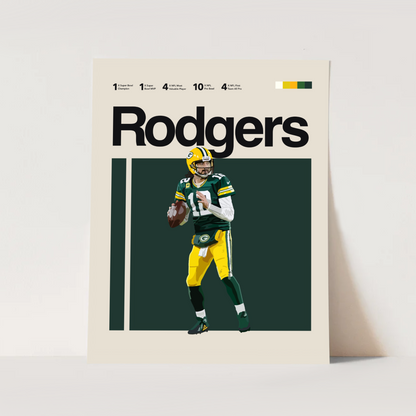 AARON RODGERS POSTER