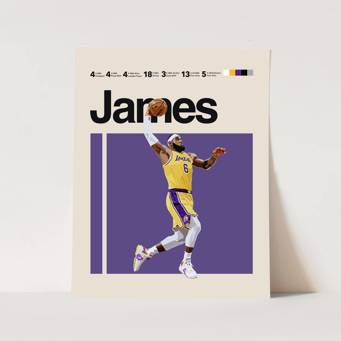 LEBRON JAMES POSTER