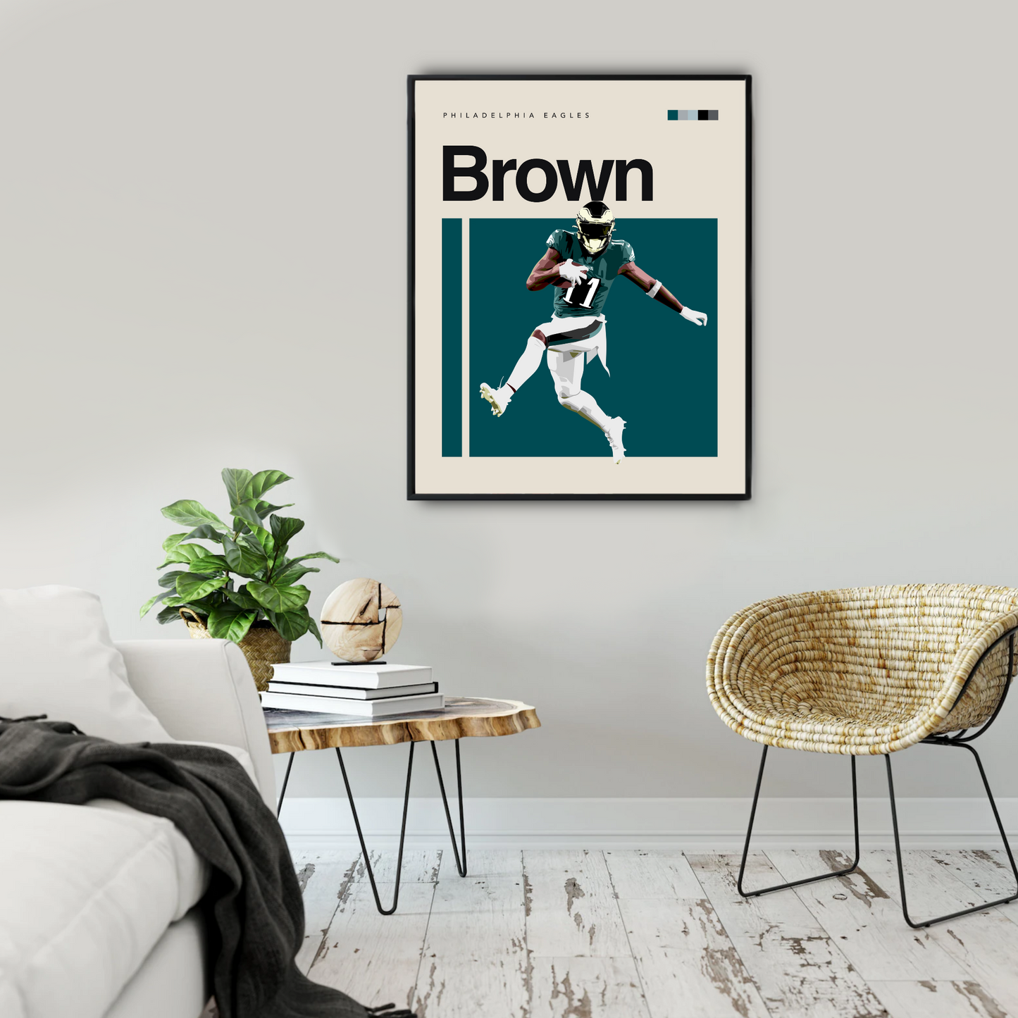 A.J. BROWN POSTER