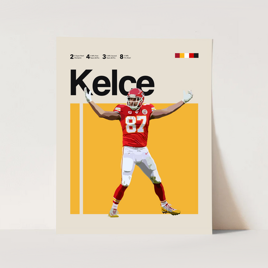 TRAVIS KELCE POSTER